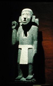 Fahnenträger, Späte Postklassische Periode (1300-1521) von Aztec Aztec