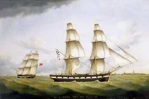 Niger von Sunderland, William Souter Kommandant, 1852 von B. H. Hansen