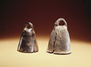 Pferdeglocken, aus Babylon, Irak, ca. 700 v. Chr.
