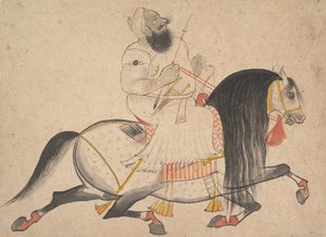 Reiterporträt eines Adligen, ca. 1775