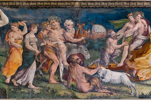 Thiasus des Dionysos von Baldassarre Peruzzi