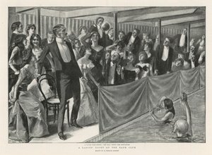 Damenabend im Bath Club (Lithografie) von Balliol (after) Salmon