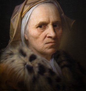 Alte Frau (Detail)