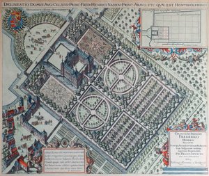 Hof zu Honsholerdijk (17. Jahrhundert) von Balthasar Florisz. van Berckenrode