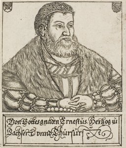 Ernst, aus Sächsische Herzöge und Kurfürsten
