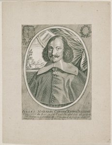 Kardinal Jules Mazarin von Balthasar Moncornet