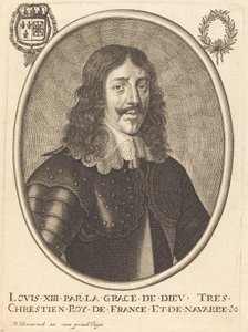 Ludwig XIII., König von Frankreich von Balthasar Moncornet
