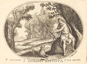 Heiliger Johannes der Täufer von Balthasar Moncornet