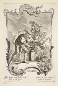 Diogenes von Balthazar Sigismond Setlezky