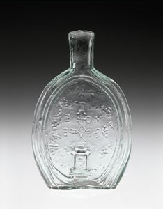 Figurierte Flasche, ca. 1847