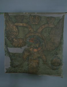 Kaiserliche Regimentsflagge zur Zeit Peters des Großen, 1700 von Banners and Standards Flags