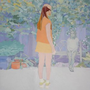 Mädchen in Flammen, 2014 von Barbara Hoogeweegen