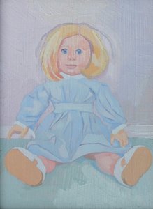 Unvermeidlich - Amerikanische Puppe, 2014 von Barbara Hoogeweegen