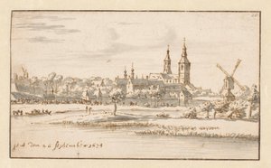 Ansicht von Gent von Barend Klotz (attributed to)