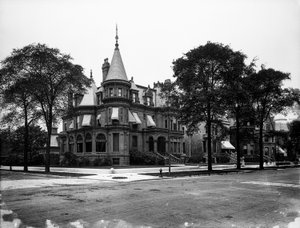 Charles P. Libby Residenz an der 3358 South Michigan Avenue, Chicago, Illinois, USA, um 1905