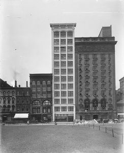 Lake View Gebäude (Gerichtsgebäude), Chicago, Illinois, USA, ca. 1908