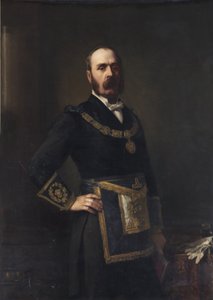 Sir John Braddick Monckton, 1883 von Barnett Samuel Marks