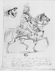 Reiterporträt von Prinz Joachim Murat von Baron Antoine Jean Gros