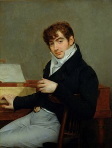 Porträt von Pierre Zimmermann (1785-1853) 1808 von Baron Antoine Jean Gros