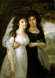 Porträt der Maistre-Schwestern von Baron Antoine Jean Gros