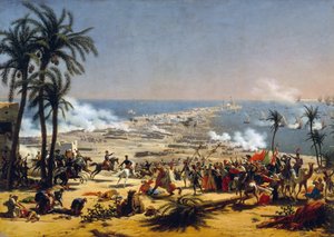 Schlacht von Abukir, 25. Juli 1799 von Baron Lejeune Louis François