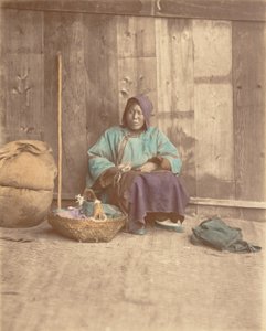 [Chinesische Frau mit Korb], 1870er Jahre von Baron Raimund von Stillfried