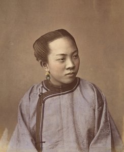 Mädchen aus Shanghai, 1870er Jahre