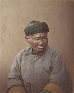 Porträt einer alten chinesischen Frau von Baron Raimund von Stillfried