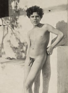Nackter Jugendlicher von Baron Wilhelm von Gloeden