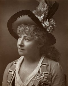 Lydia Thompson, britische Tänzerin, Schauspielerin und Theaterproduzentin, 1886