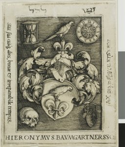 Exlibris von Hieronymus Baumgärtner von Barthel Beham