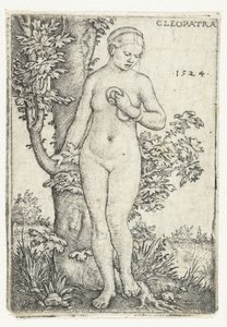 Tod der Kleopatra mit Schlange bei einem Feigenbaum Kleopatra