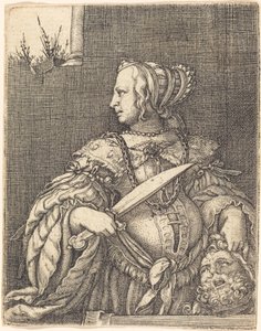 Judith mit dem Kopf des Holofernes von Barthel Beham