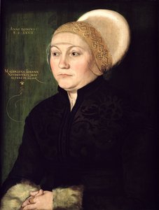 Porträt von Magdalena Neudorffer von Barthel Beham
