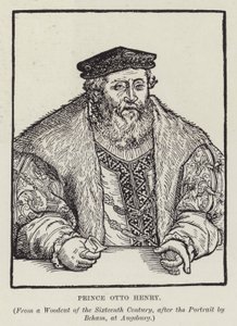Otto Heinrich, Kurfürst von der Pfalz von Barthel after Beham