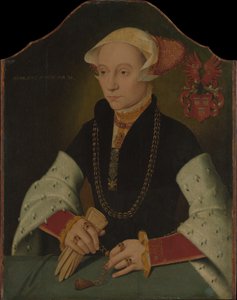 Porträt einer Frau der Slosgin-Familie aus Köln, 1557 von Bartholomaeus Bruyn the Younger