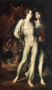 Bacchus und Ceres, von Bartholomaeus Spranger