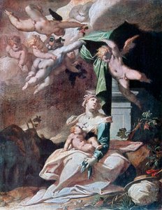 Flucht nach Ägypten, um 1566-1611