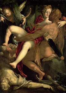 Herkules, Deianeira und der Zentaur Nessus, 1580