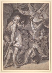 Venus und Merkur von Bartholomaeus Spranger