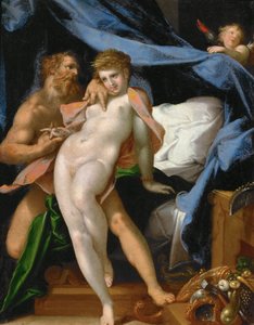 Vulkan und Maia, ca. 1585