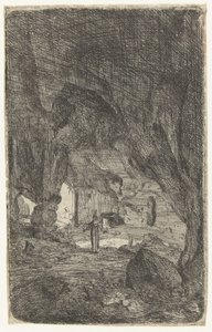 Innenraum einer Höhle
Die Höhle von Valmontane.
Römische Ruinen (Serientitel)
Verschiedene verfallene Gebäude in und um Rom (Serientitel)