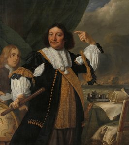 Aert van Nes (1626-1693), Vizeadmiral von Bartholomeus van der Helst