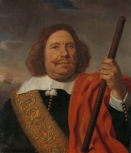 Egbert Meeuwsz Cortenaer (1605-65), Vizeadmiral, Admiralität der Maas, Rotterdam von Bartholomeus van der Helst