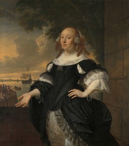 Geertruida den Dubbelde (1647-84), Ehefrau von Aert van Nes
