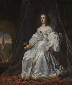 Maria Stuart, Prinzessin von Oranien, als Witwe von Wilhelm II