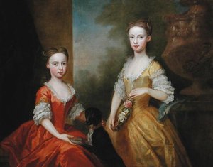 Die Töchter von Scrope Egerton, 5. Earl & 1. Duke of Bridgewater, ca. 1734