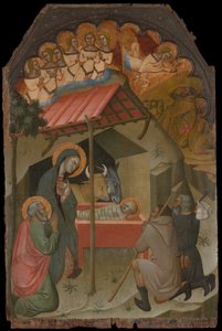 Die Anbetung der Hirten, 1374 von Bartolo di Fredi