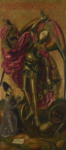 Der heilige Michael triumphiert über den Teufel, 1468