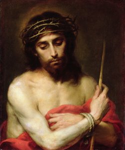Christus, der Mann der Schmerzen von Bartolomé Esteban Murillo